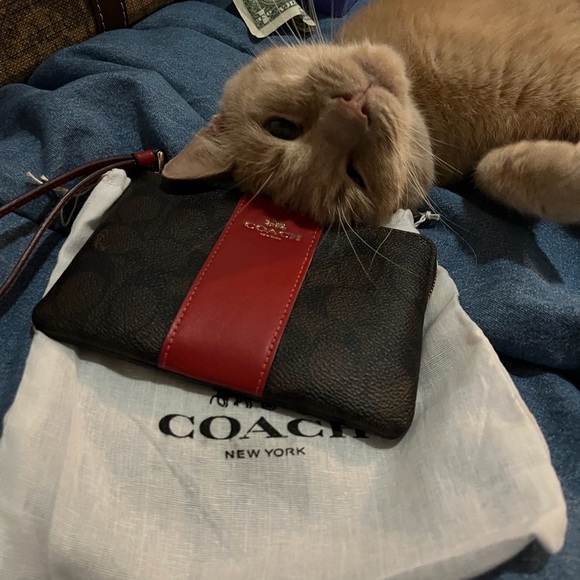 New w/ tags Coach wristlet - Picture 5 of 16